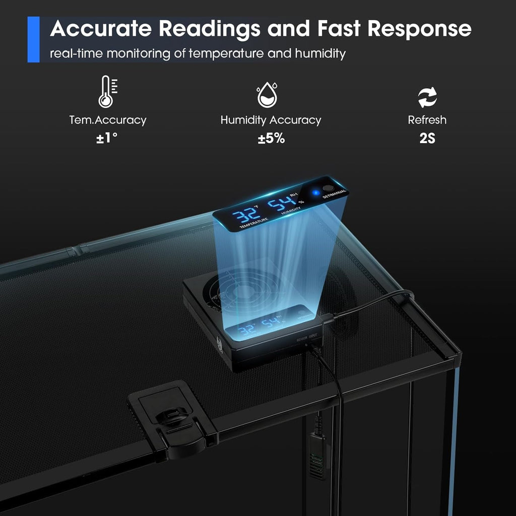 Digital Tank Monitor for Reptiles