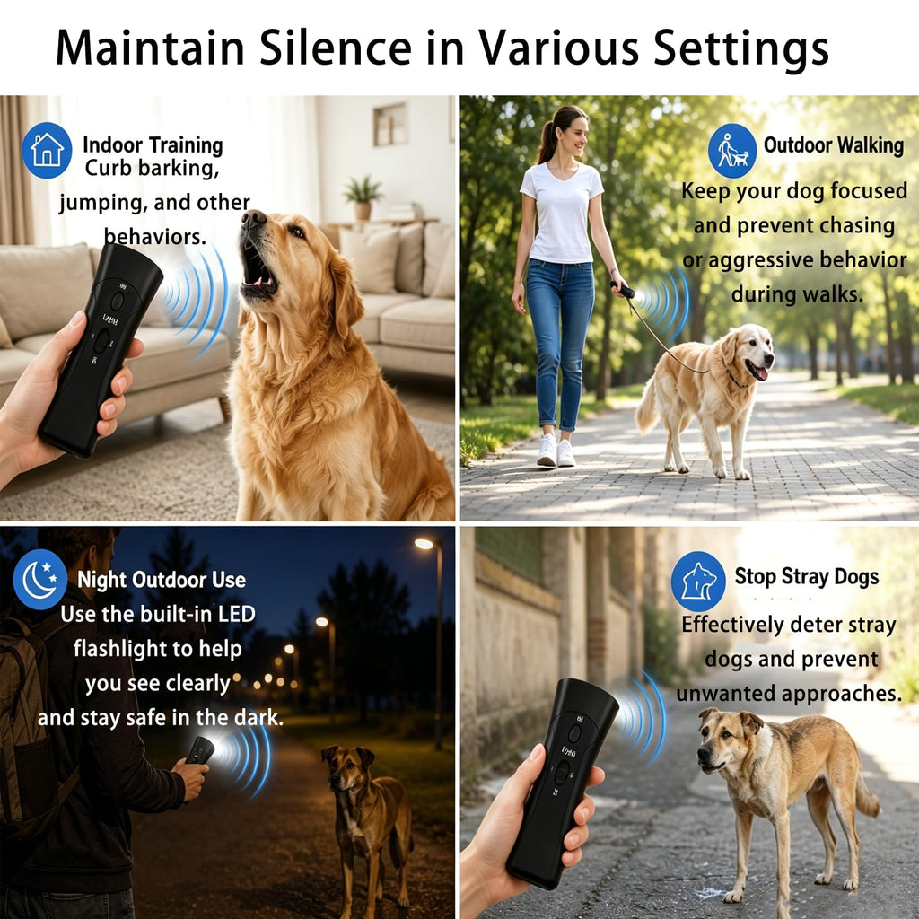 Portable Ultrasonic Dog Trainer