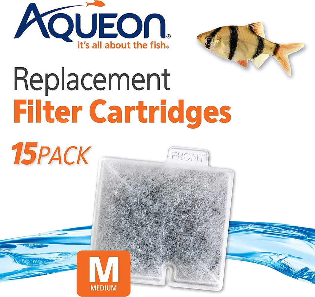 Fish Tank Filter Cartridges- Medium /15 pack