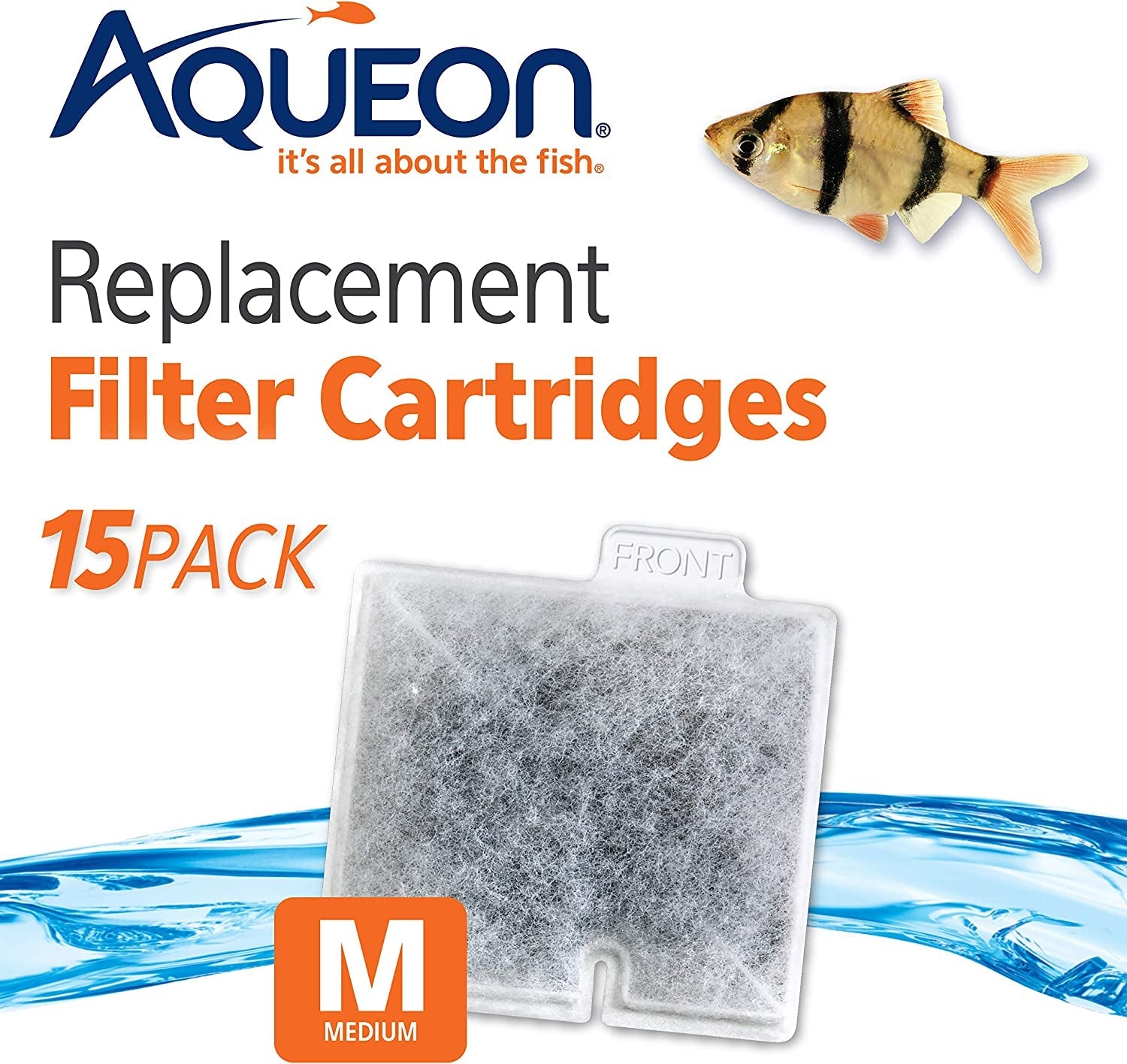 Fish Tank Filter Cartridges- Medium /15 pack
