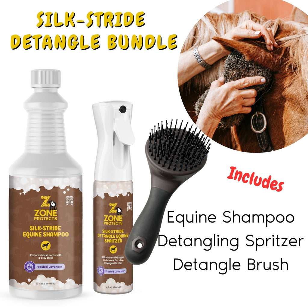 Silk Stride Detangle Equine Bundle