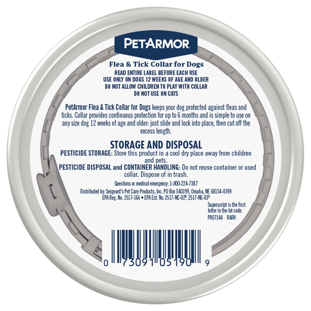 Ultimate Flea & Tick Protection Collar for Dogs