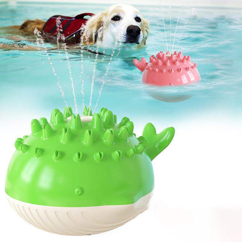 Floating Water Spray Dog Toy