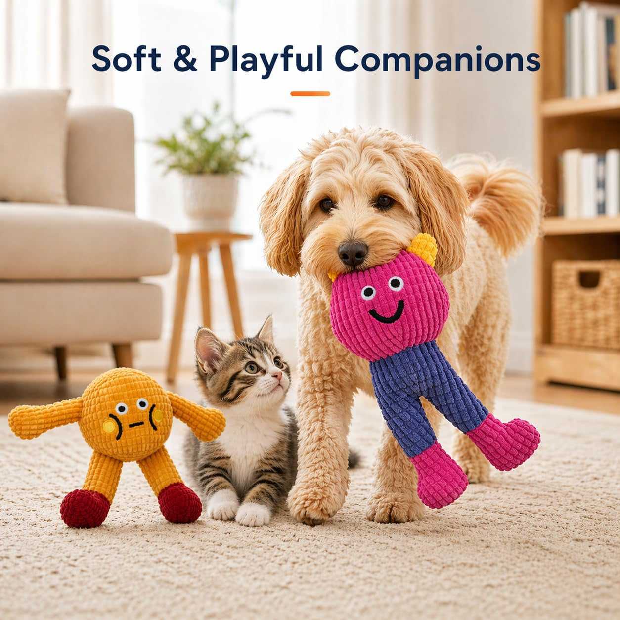 Cat & Dog Chew Toys With Catnip I