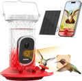 Solar Hummingbird Feeder with Camera