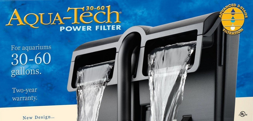 Aquarium Filter 3-Step Filtration, 30-60 Gallons