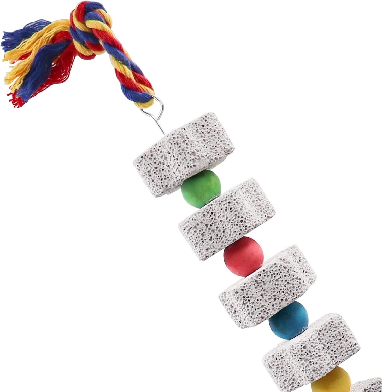 2 Pack  Calcium Toy Blocks for Birds