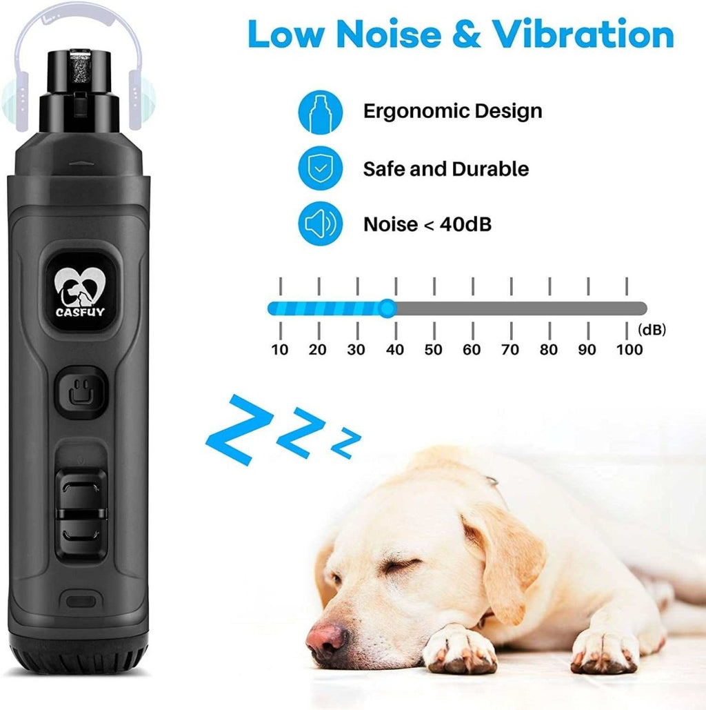 Dog nail Grinder with 2 LED Light