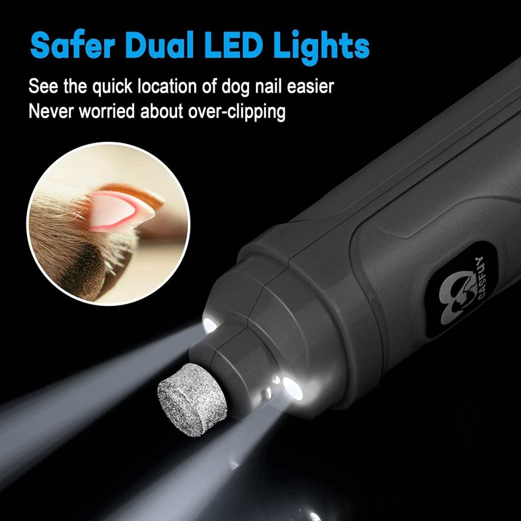 Dog nail Grinder with 2 LED Light