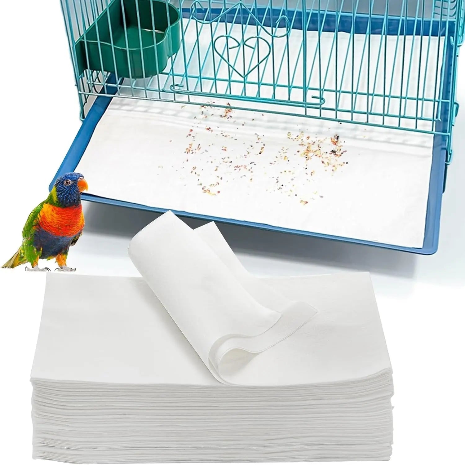 11x20" Disposable Bird Cage Liners / 200 Pcs
