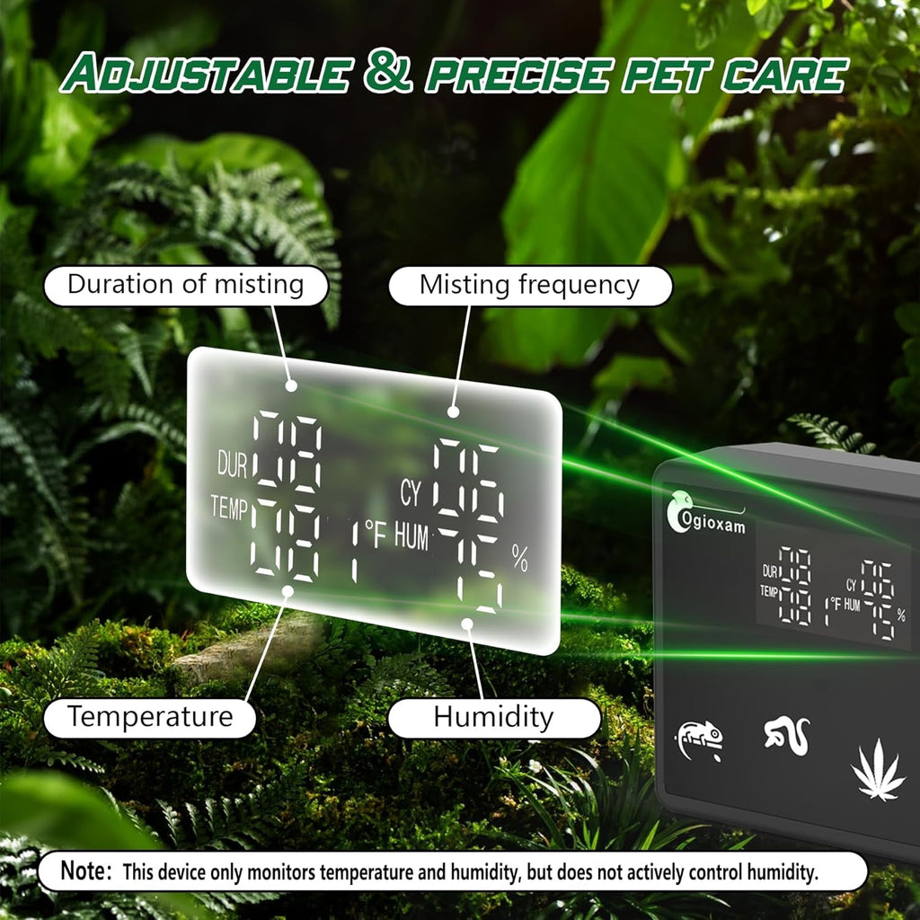 Automatic Smart Humidifier for Reptiles