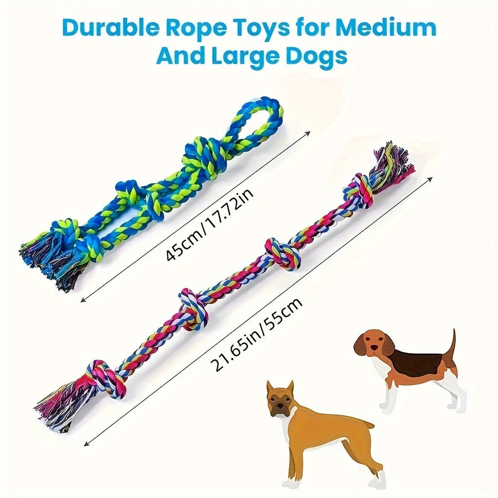 Tough Rope Dog Toy For Aggressive Chewers