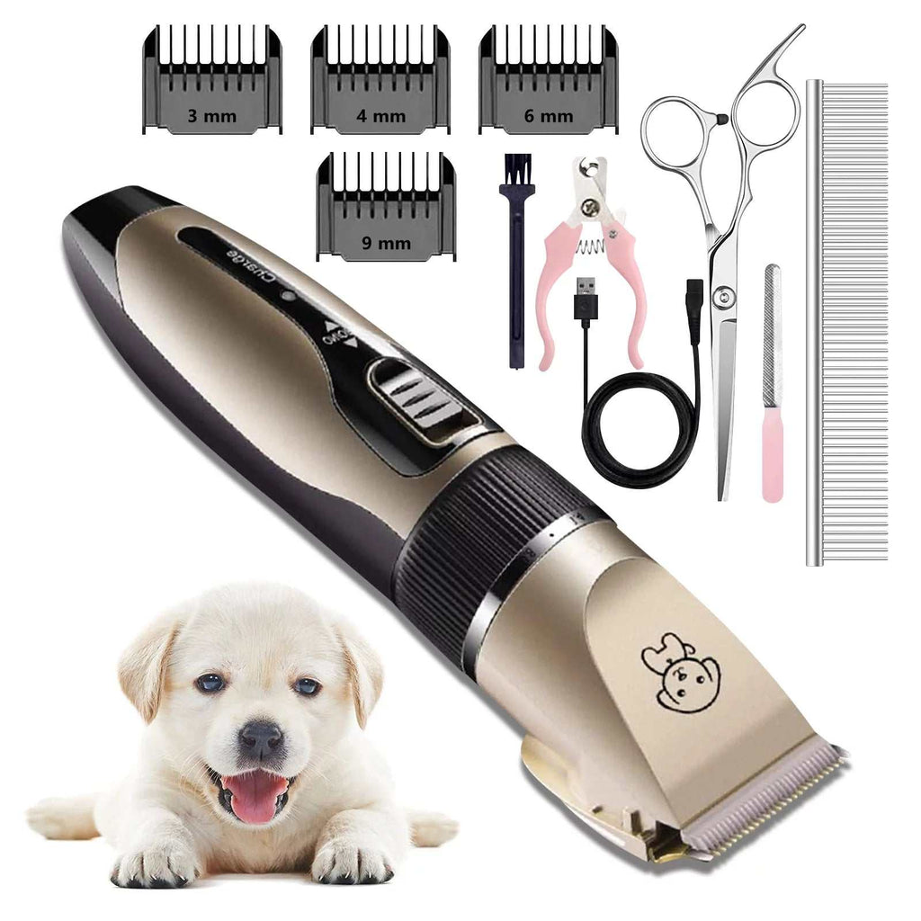 Rechargeable Low Noise Dog Clippers