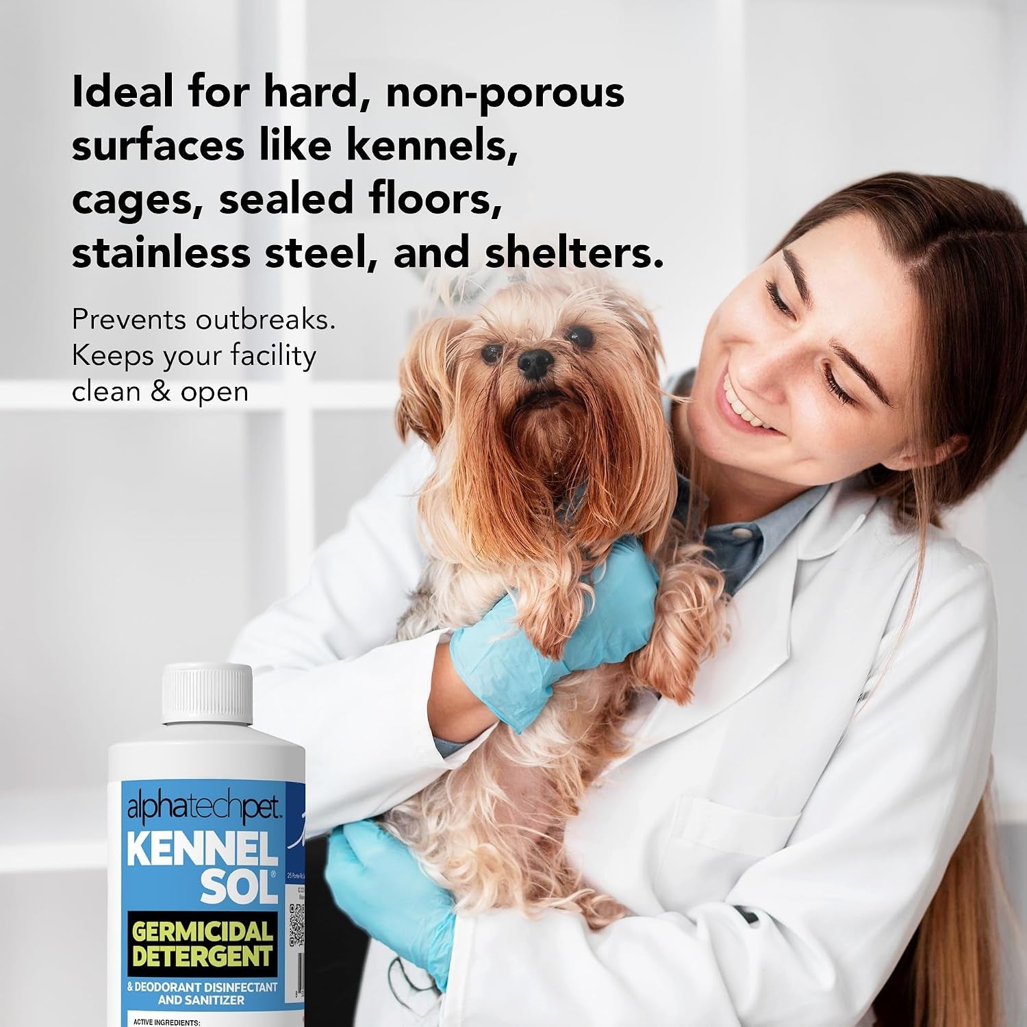 Dog Crate Cleaner & Disinfectant / 16oz