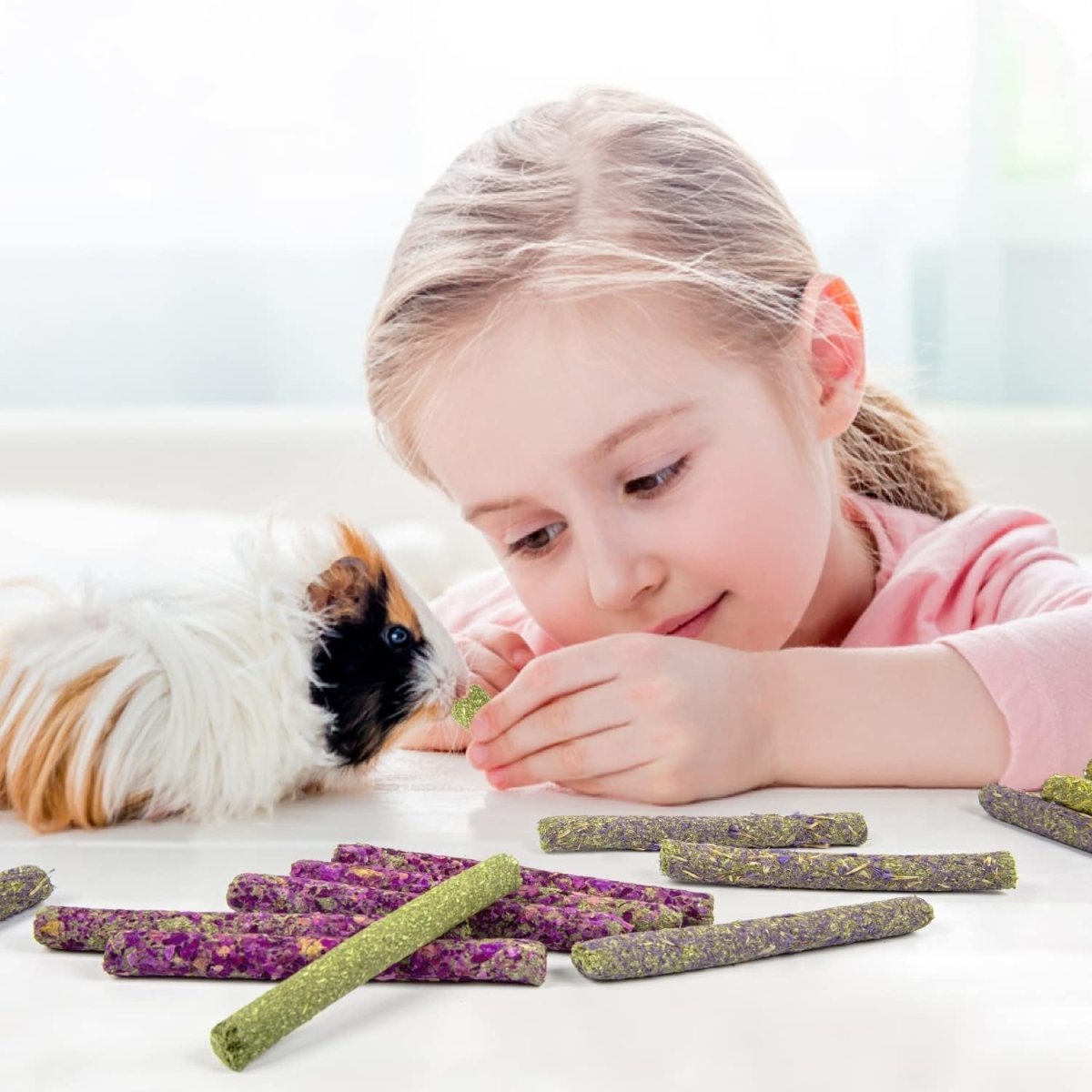 Timothy Hay Sticks for Small Pets /32Pcs