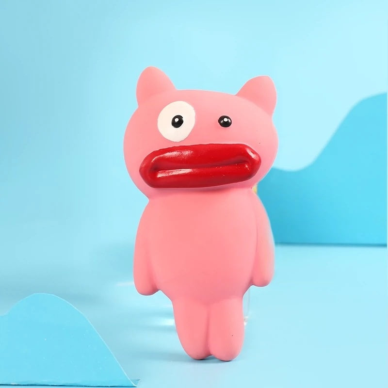Chew-Resistant Natural Latex  Squeaky Toy for Dogs