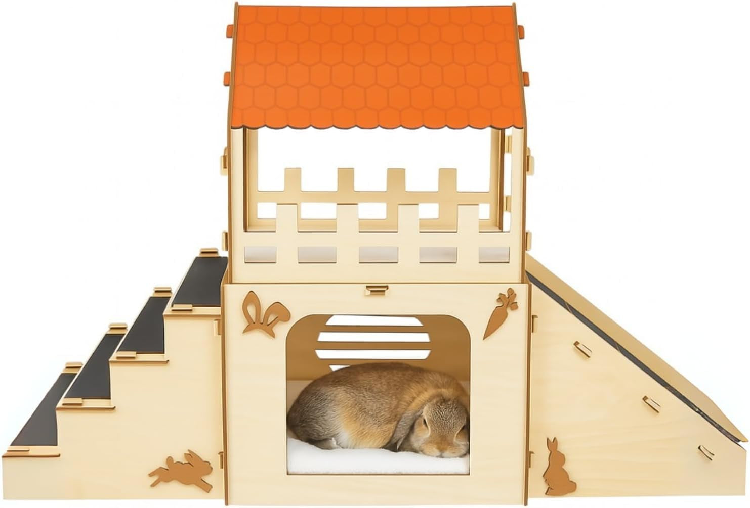 Hideout House for Rabbits and Small Pets