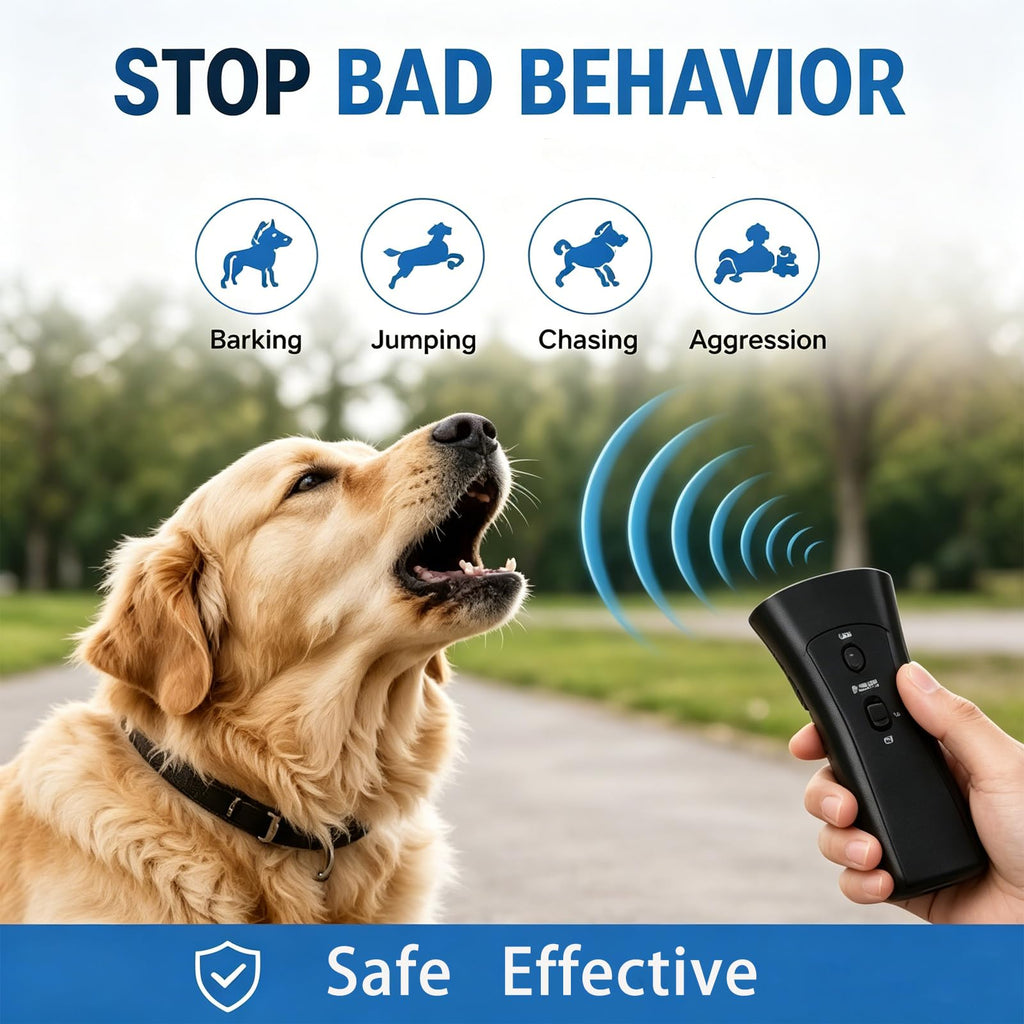 Portable Ultrasonic Dog Trainer