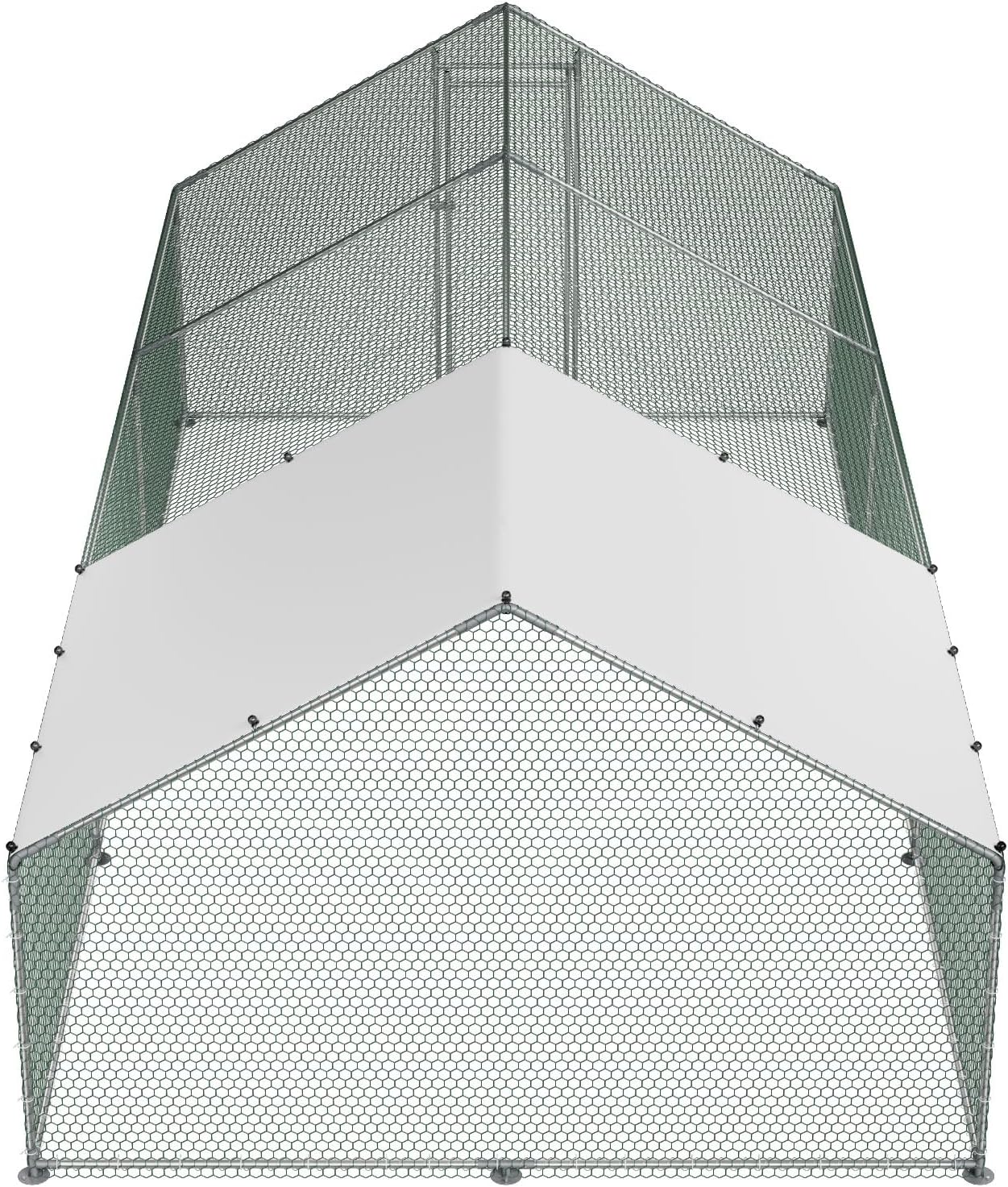 Walk-in Poultry Cage With Waterproof Cover