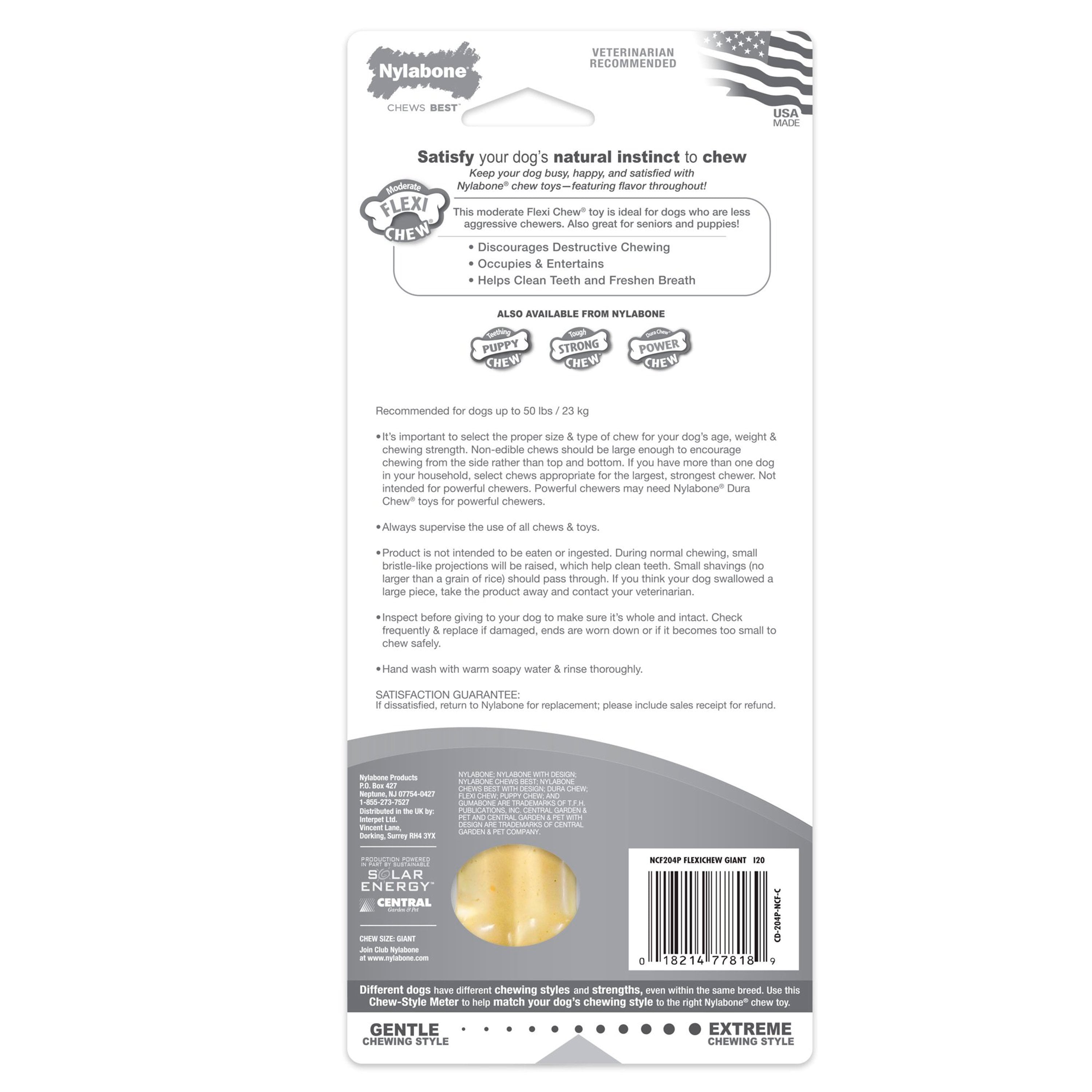 Flexichew Dental Bone for Large Dogs