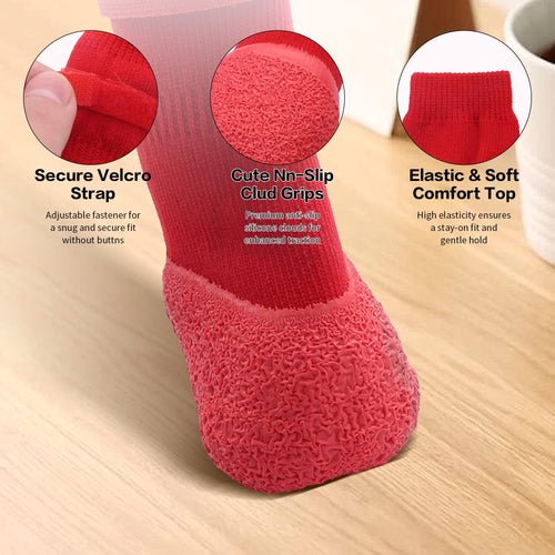 Anti Slip Dog Socks