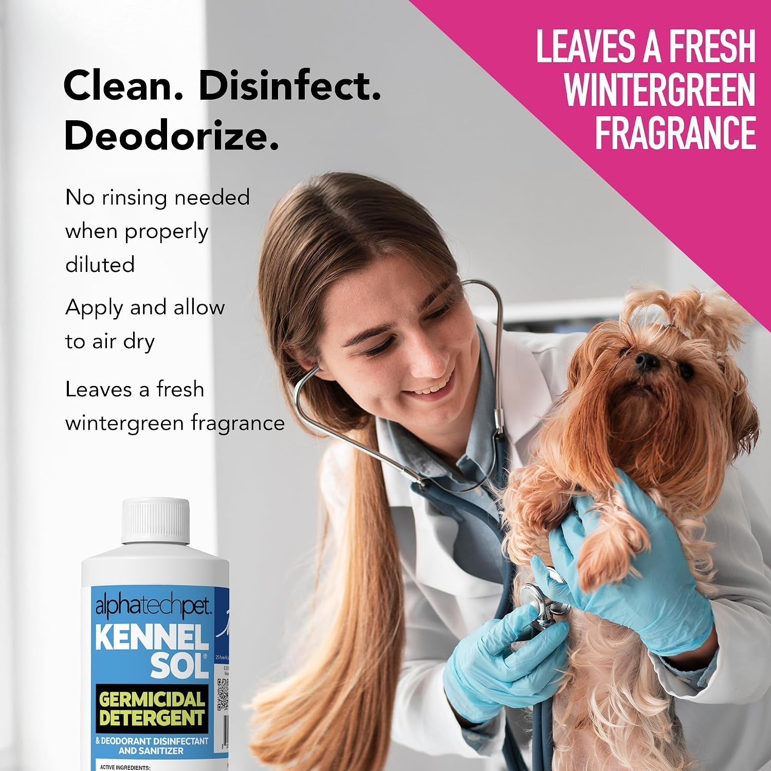 Dog Crate Cleaner & Disinfectant / 16oz