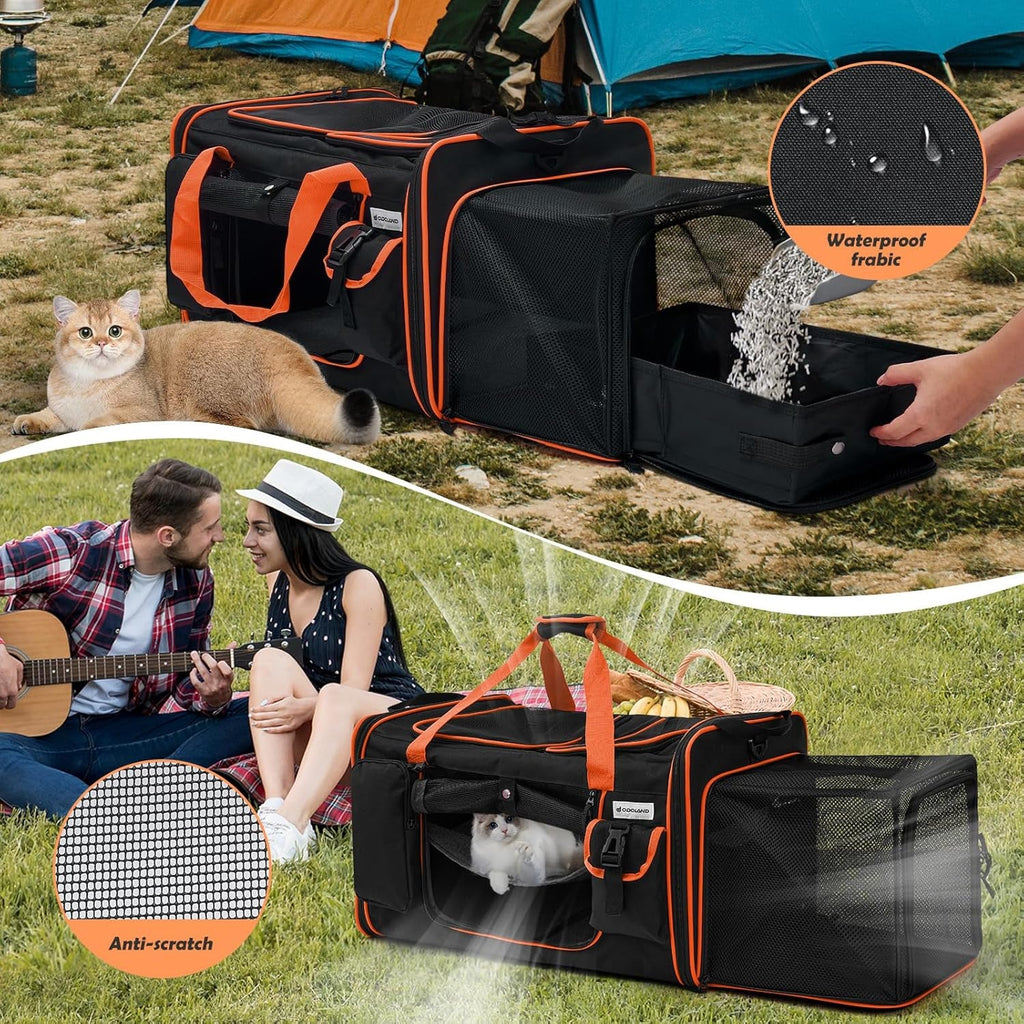 Expandable Travel Carrier for Cats