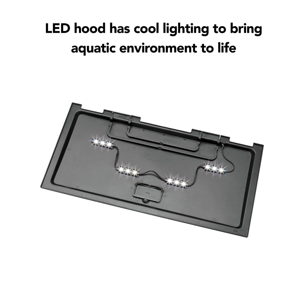 Aquarium Starter Kit with LED Lighting/20 Gallon