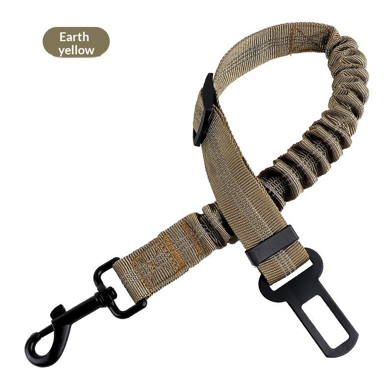 Extendable And Retractable Shock-absorbing Dog Leash