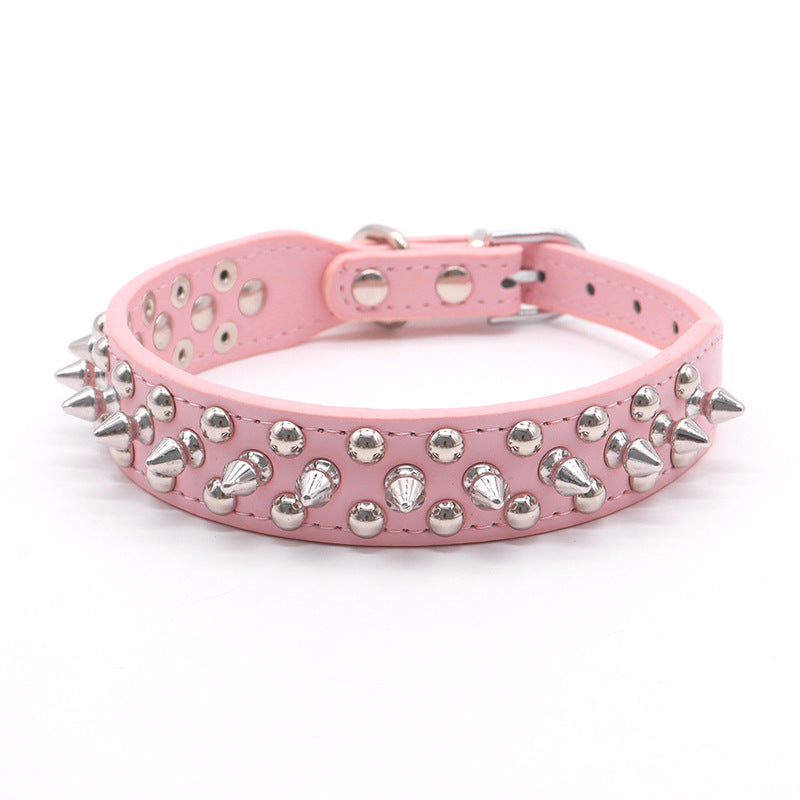 Small Spiked Dog /Cat Collar For Small- Medium Dogs