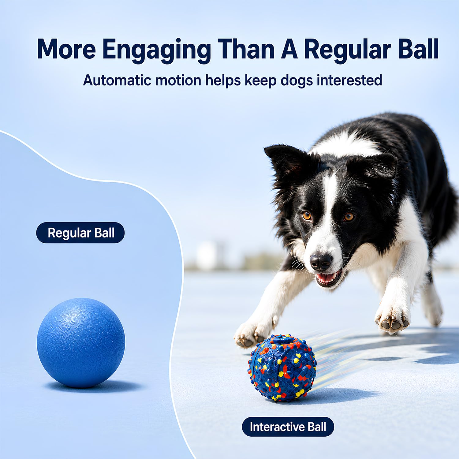 Lightweight Moving Dog Toy