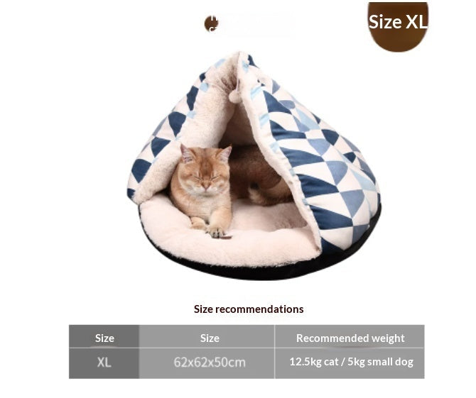 Semi-enclosed Cat House