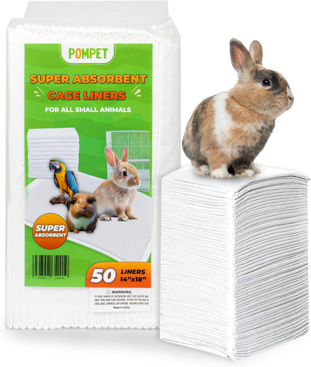 Disposable Cage Liners / 50 Pack