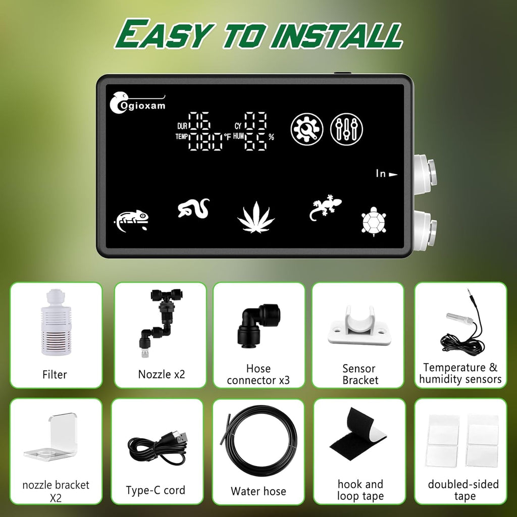 Automatic Smart Humidifier for Reptiles