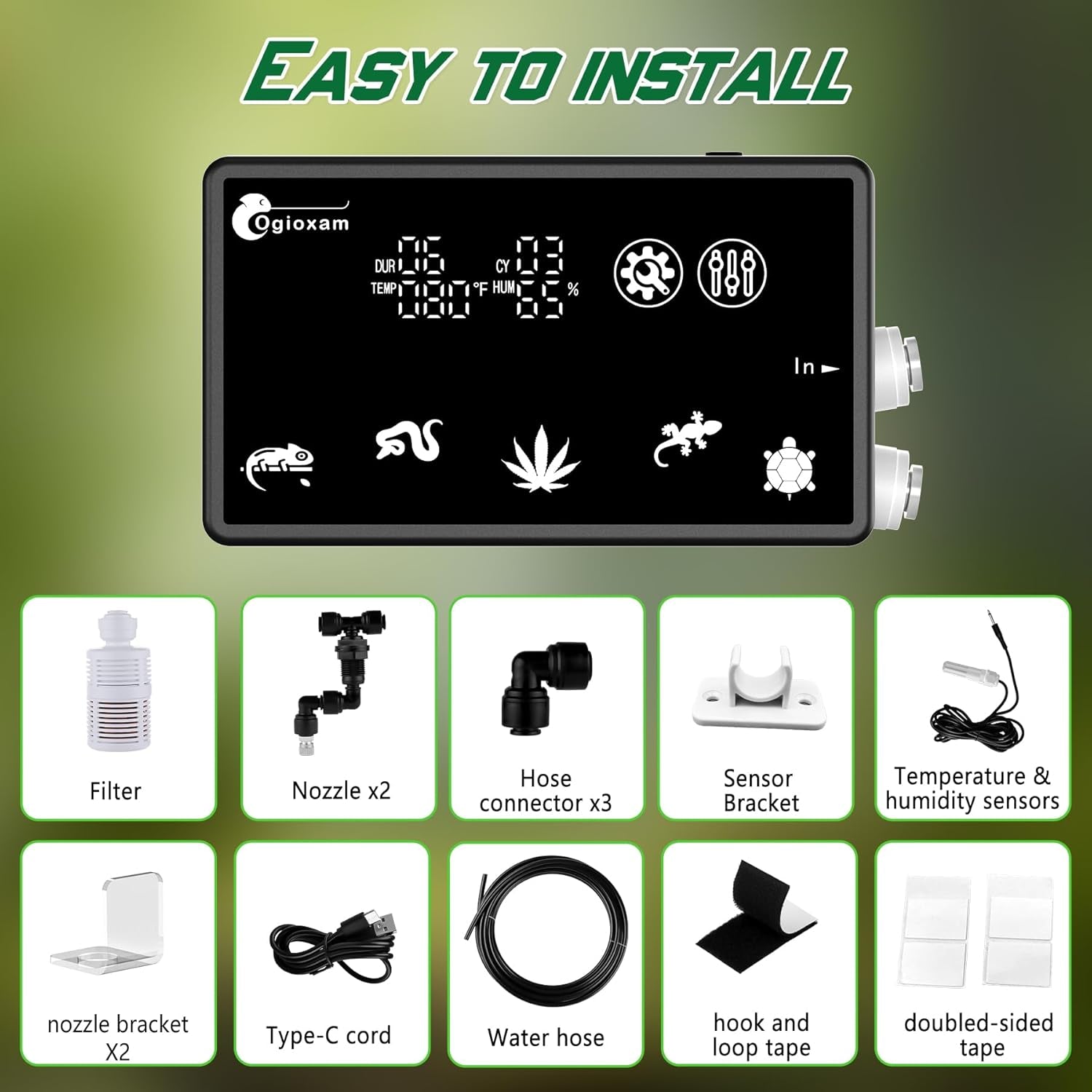 Automatic Smart Humidifier for Reptiles