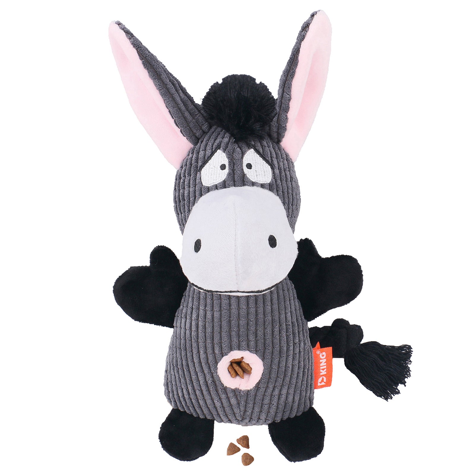 Food-Hiding Plush Squeaky Toy For Dogs