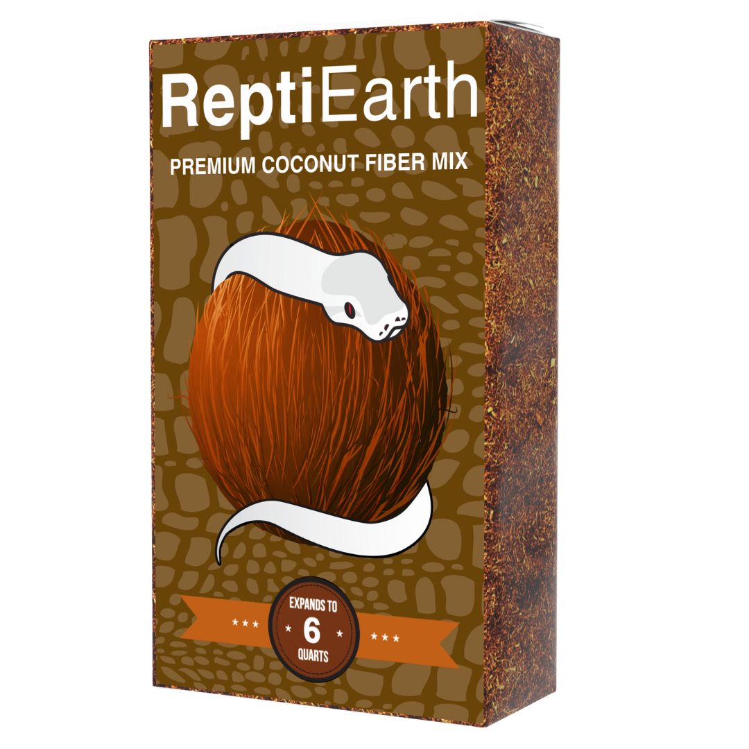 Fine Coconut Fiber Reptile Substrate, Ready to Use