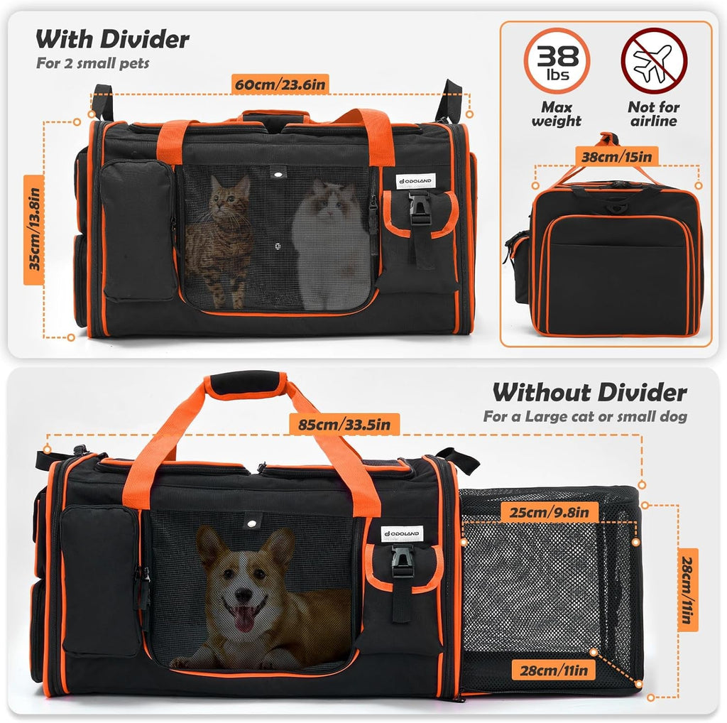 Expandable Travel Carrier for Cats
