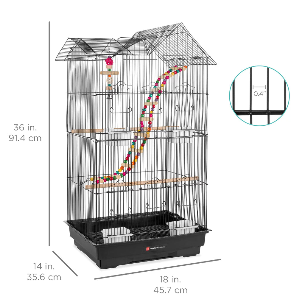 36In  Iron Bird Cage