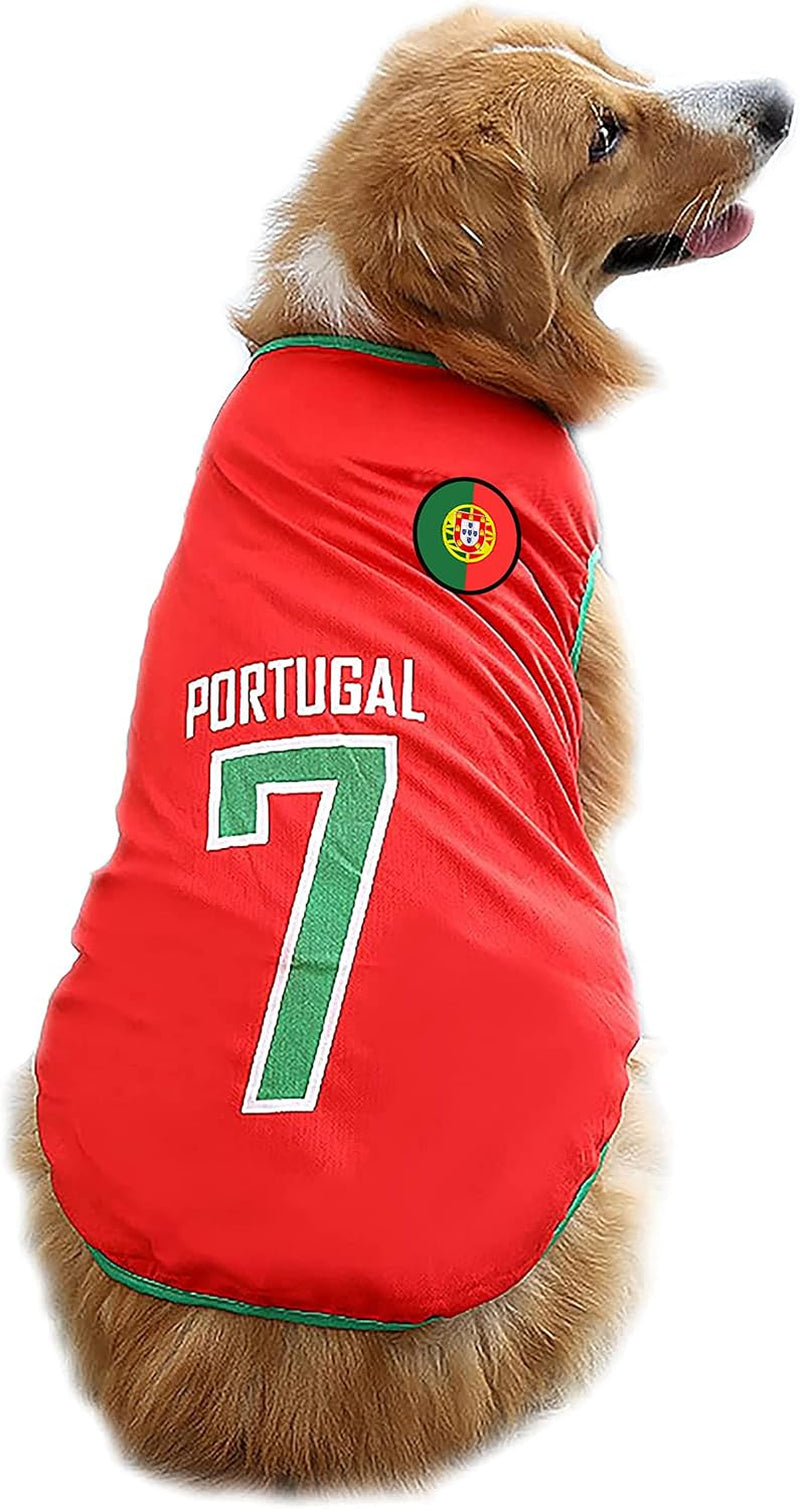 2026 World Cup Soccer Jersey for Pets