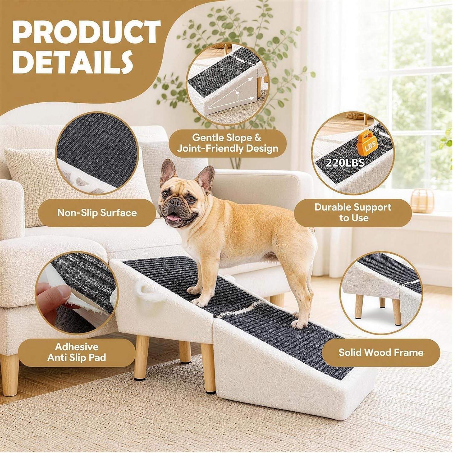 Foldable Wooden Pet Ramp