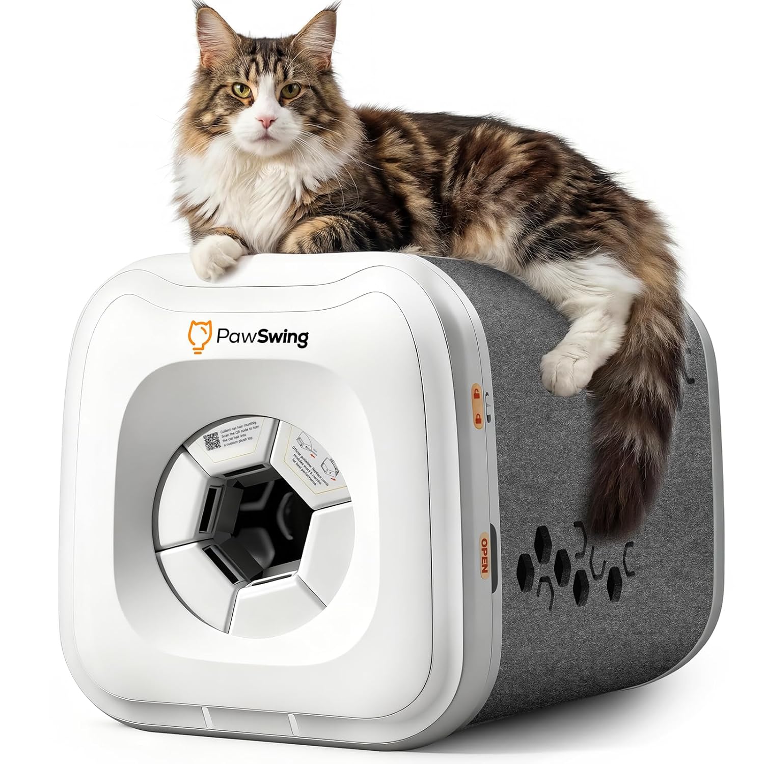 360* Brush Grooming Box for Cats