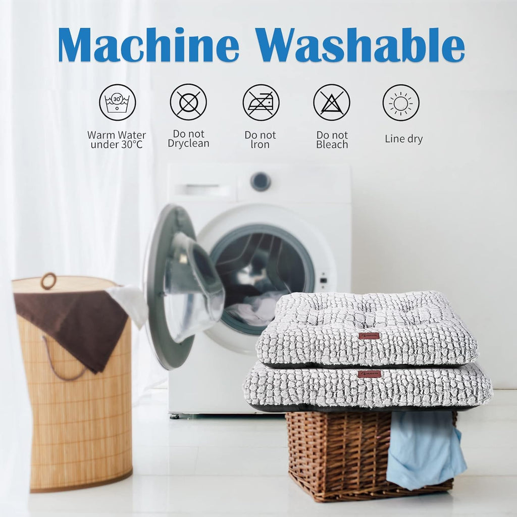 Plush & Washable Kennel Mat / 24x18