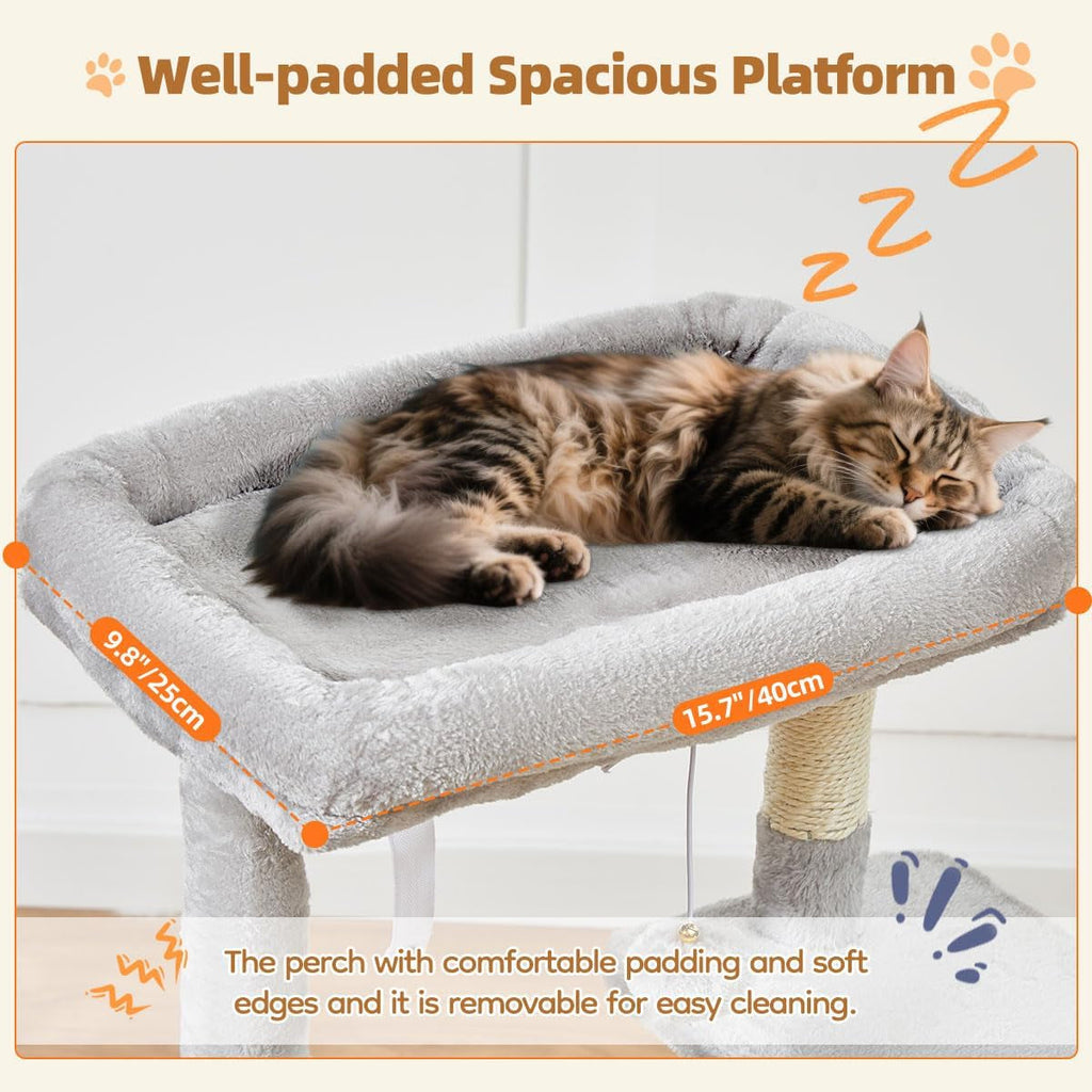 38-Inch Cat Tree for Cats | Kittens