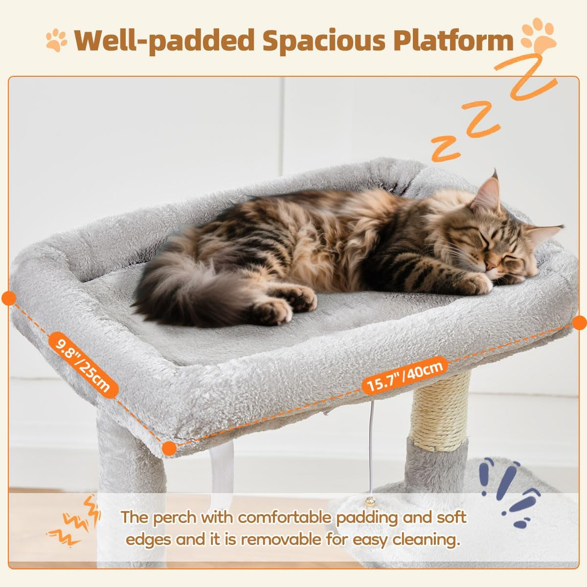 38-Inch Cat Tree for Cats | Kittens