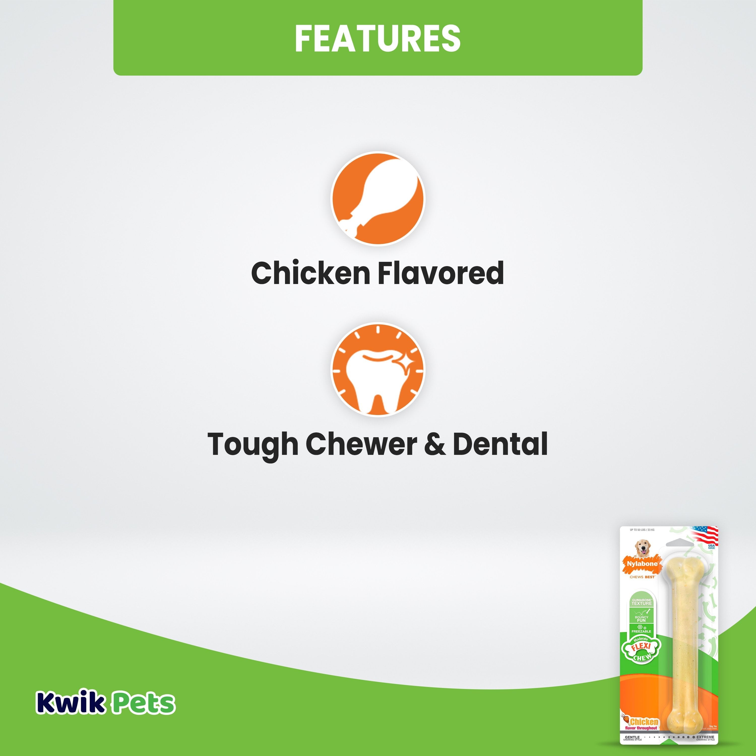 Flexichew Dental Bone for Large Dogs