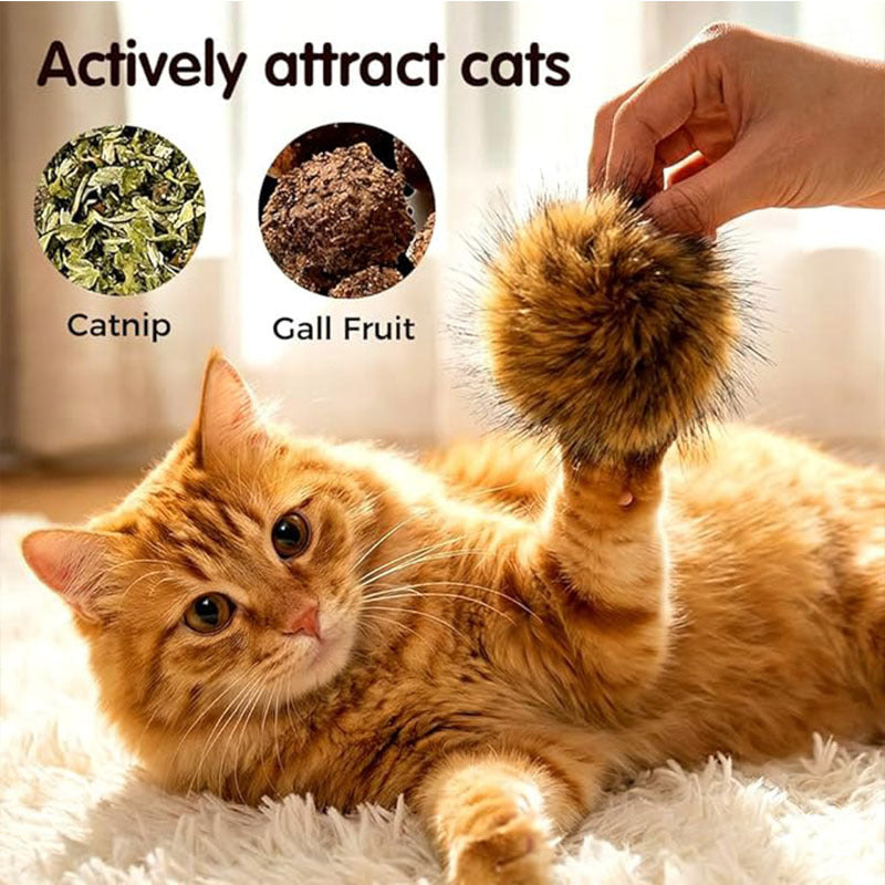 Fur Ball Cat Toy