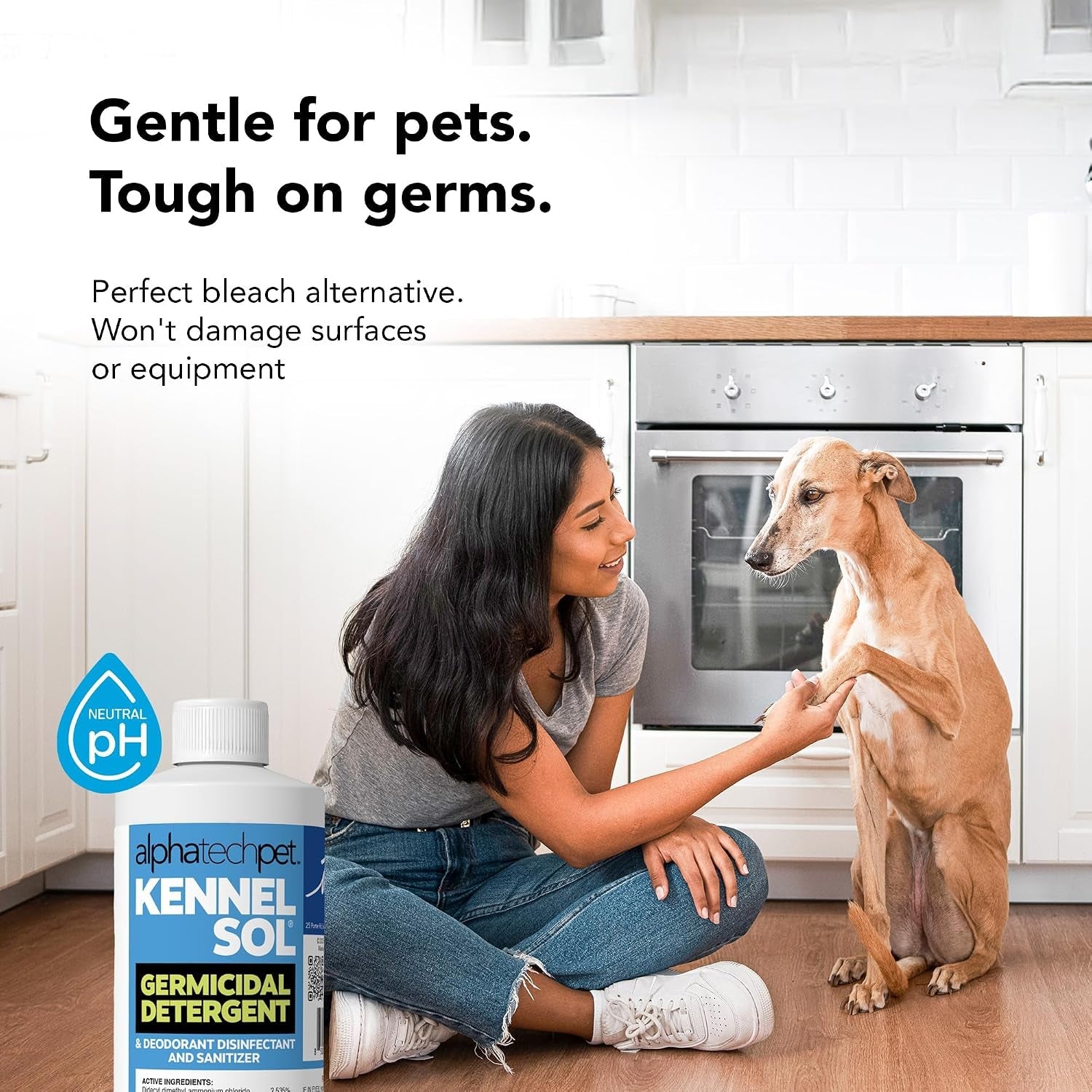 Dog Crate Cleaner & Disinfectant / 16oz