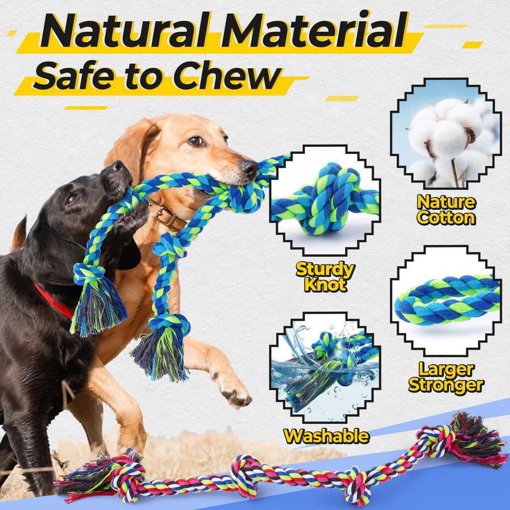 Tough Rope Dog Toy For Aggressive Chewers