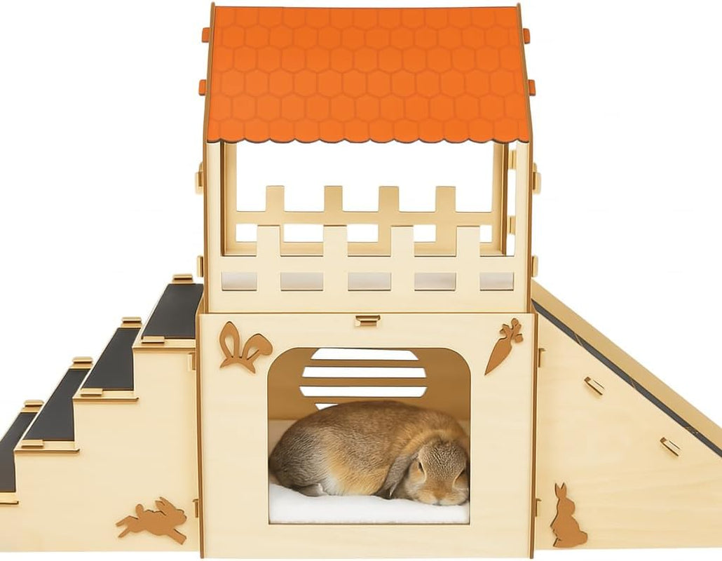 Hideout House for Rabbits and Small Pets
